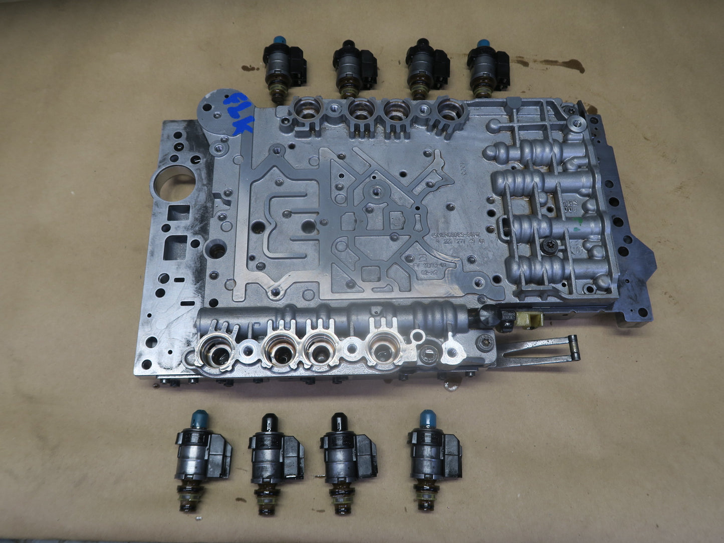 05-07 Mercedes R171 SLK55 AMG 722.9 Transmission Valve Body Mechatronic 70K OEM