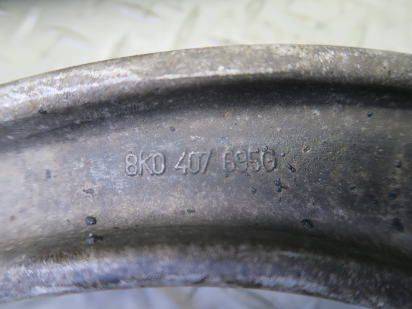 12-16 Audi 8T A5 S5 Front Left Upper & Lower Control Arm Set 81K Miles OEM