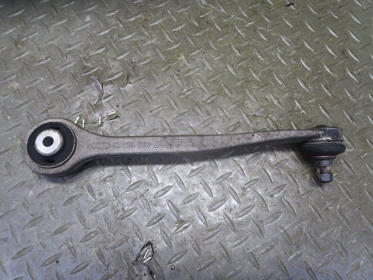 12-16 Audi 8T A5 S5 Front Left Upper & Lower Control Arm Set 81K Miles OEM