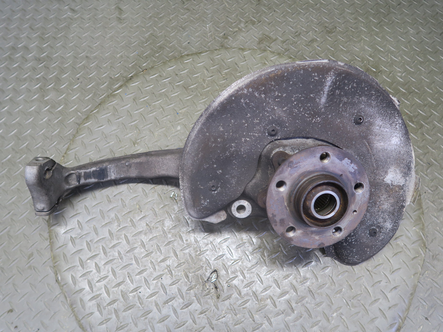 10-12 Audi B8 A5 S5 AWD Front Right Spindle Knuckle Wheel Hub 81K Miles OEM