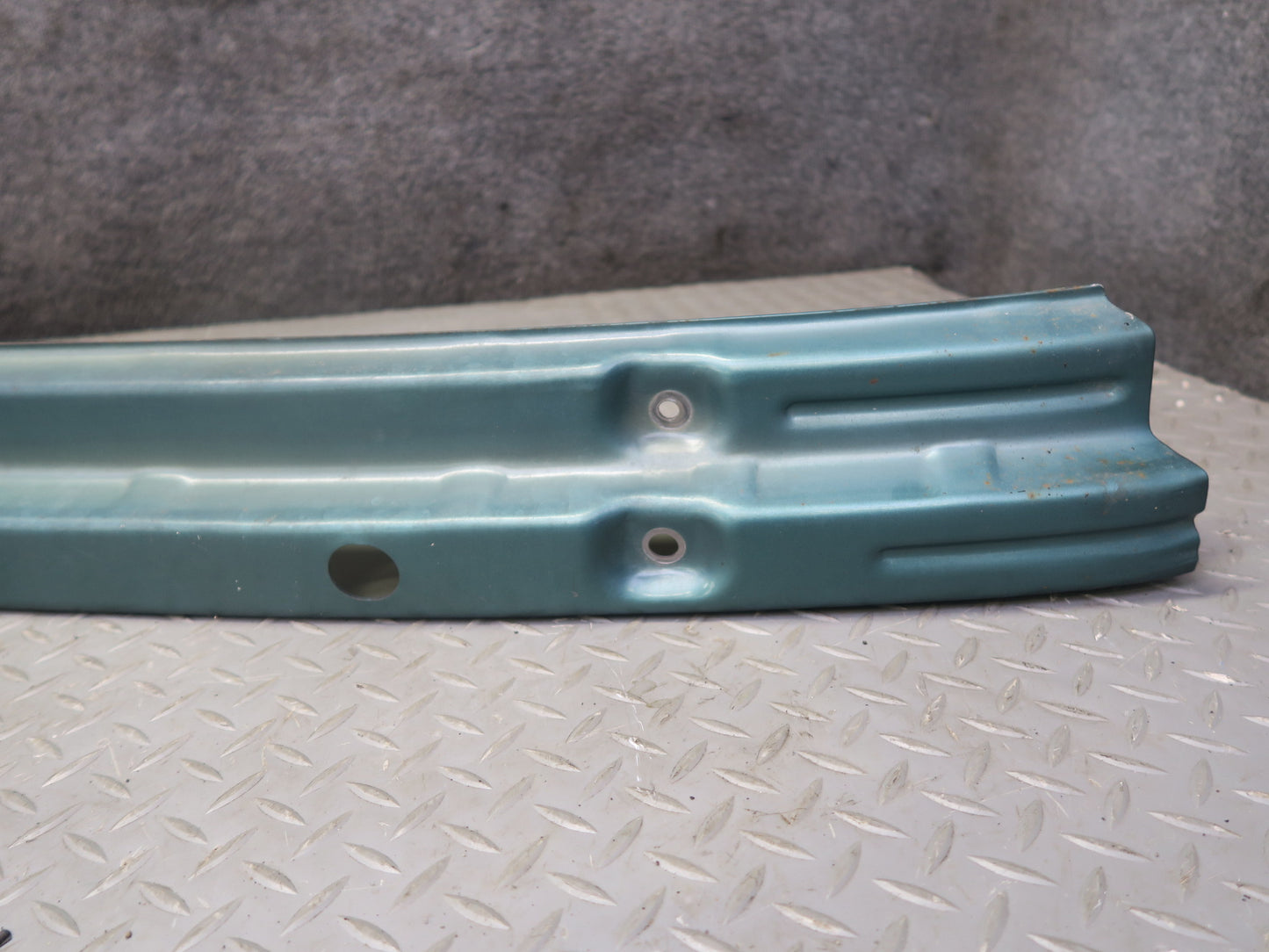 96-98 Nissan Stagea WGC34 Rear Bumper Reinforcement Impact Bar Green OEM