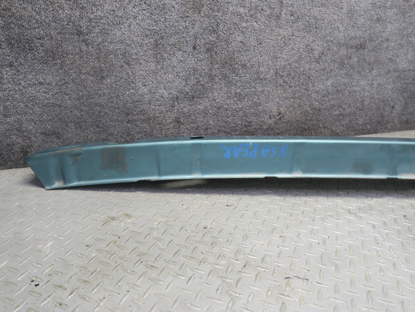 96-98 Nissan Stagea WGC34 Rear Bumper Reinforcement Impact Bar Green OEM