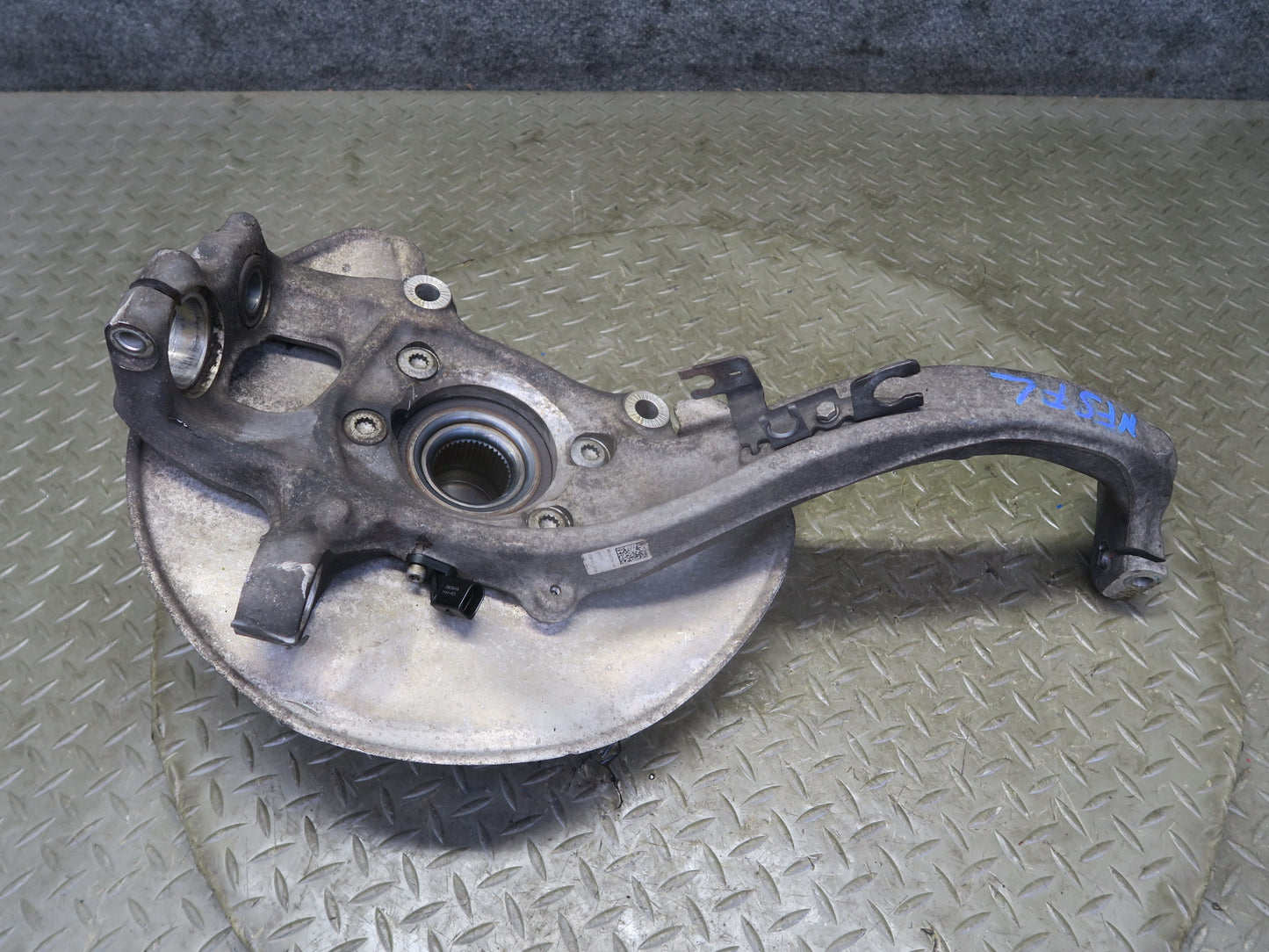 10-12 Audi B8 A5 S5 AWD Front Left Spindle Knuckle Wheel Hub 81K Miles OEM