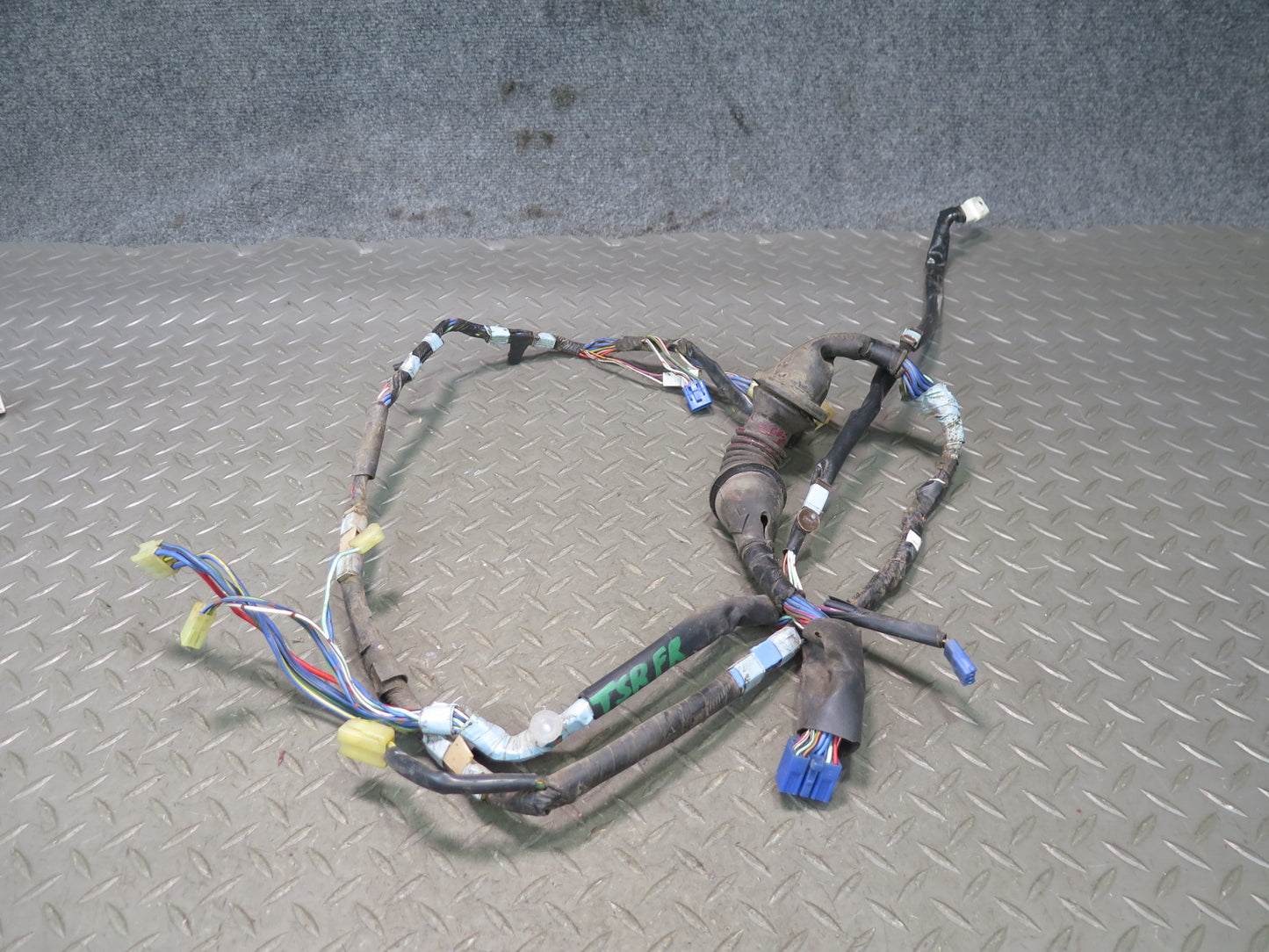 86-88 Toyota Supra MA71 Set of 2 Left & Right Door Wire Wiring Harness OEM