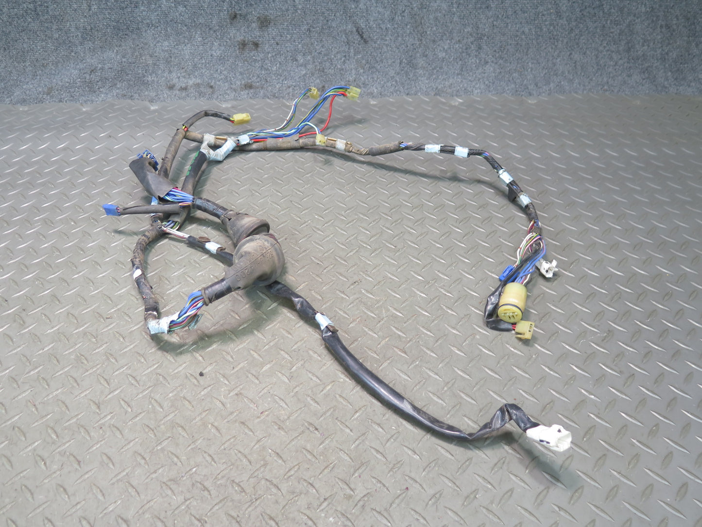 86-88 Toyota Supra MA71 Set of 2 Left & Right Door Wire Wiring Harness OEM