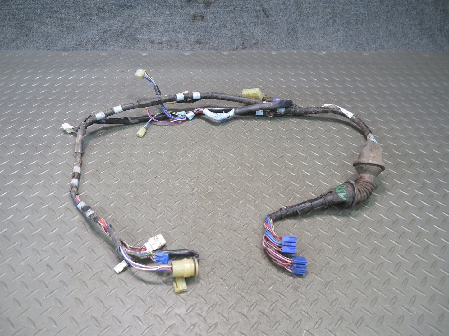 86-88 Toyota Supra MA71 Set of 2 Left & Right Door Wire Wiring Harness OEM