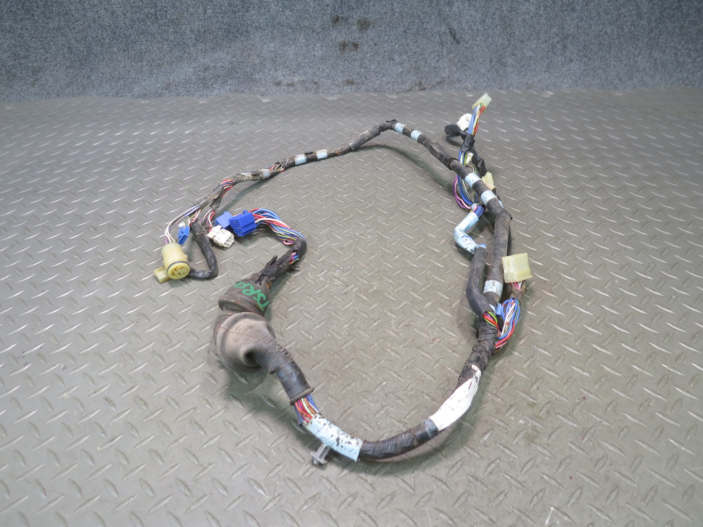 86-88 Toyota Supra MA71 Set of 2 Left & Right Door Wire Wiring Harness OEM
