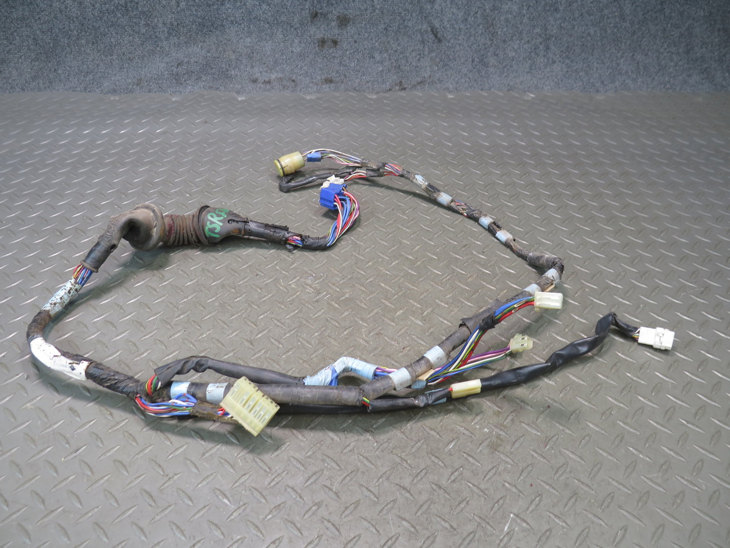86-88 Toyota Supra MA71 Set of 2 Left & Right Door Wire Wiring Harness OEM