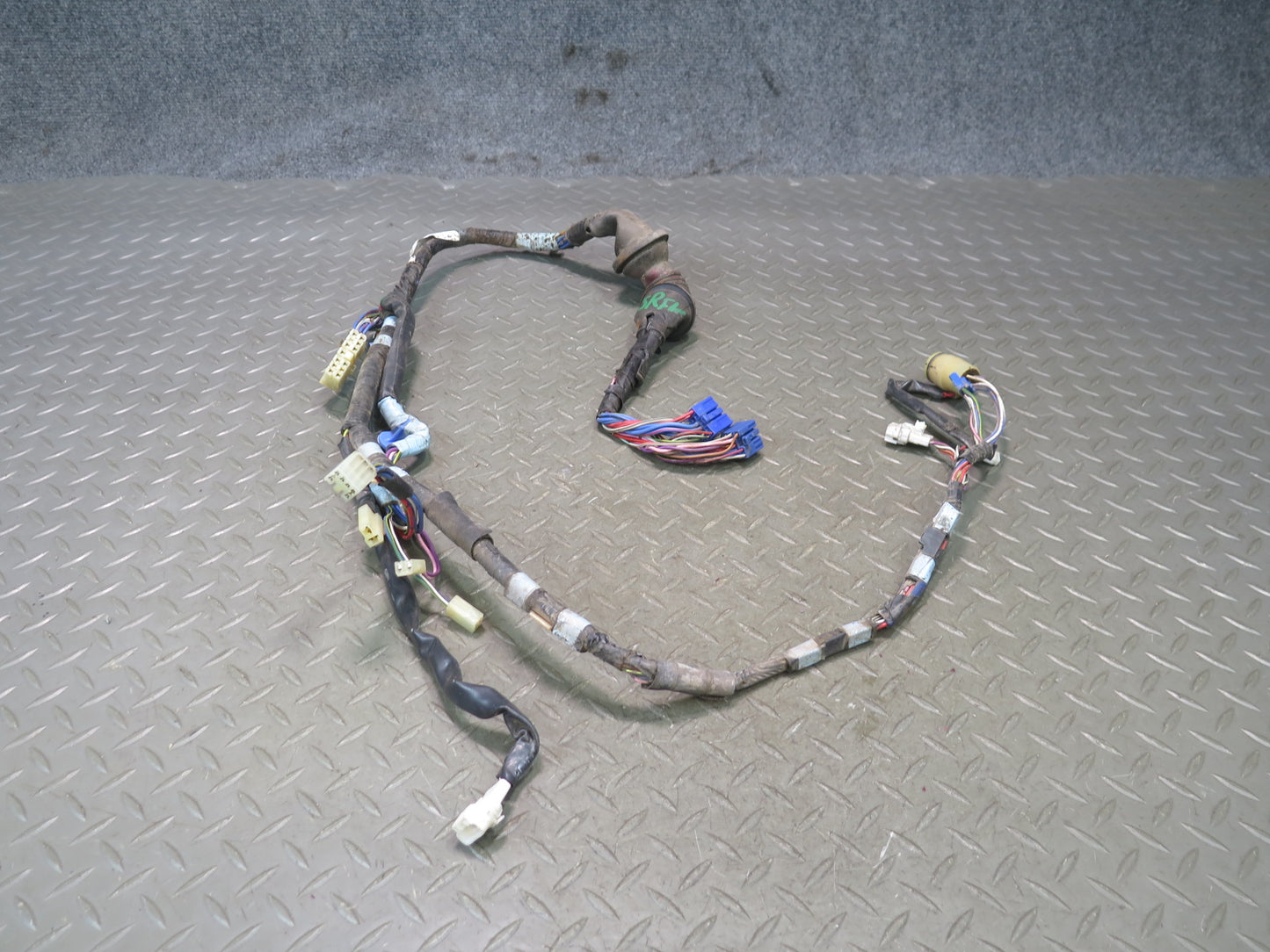 86-88 Toyota Supra MA71 Set of 2 Left & Right Door Wire Wiring Harness OEM