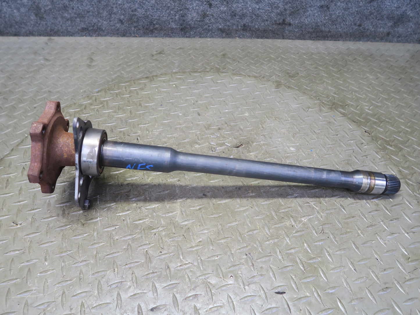 08-12 Audi 8T S5 AWD Front Left Transmission Axle Flange Shaft 81K Miles OEM