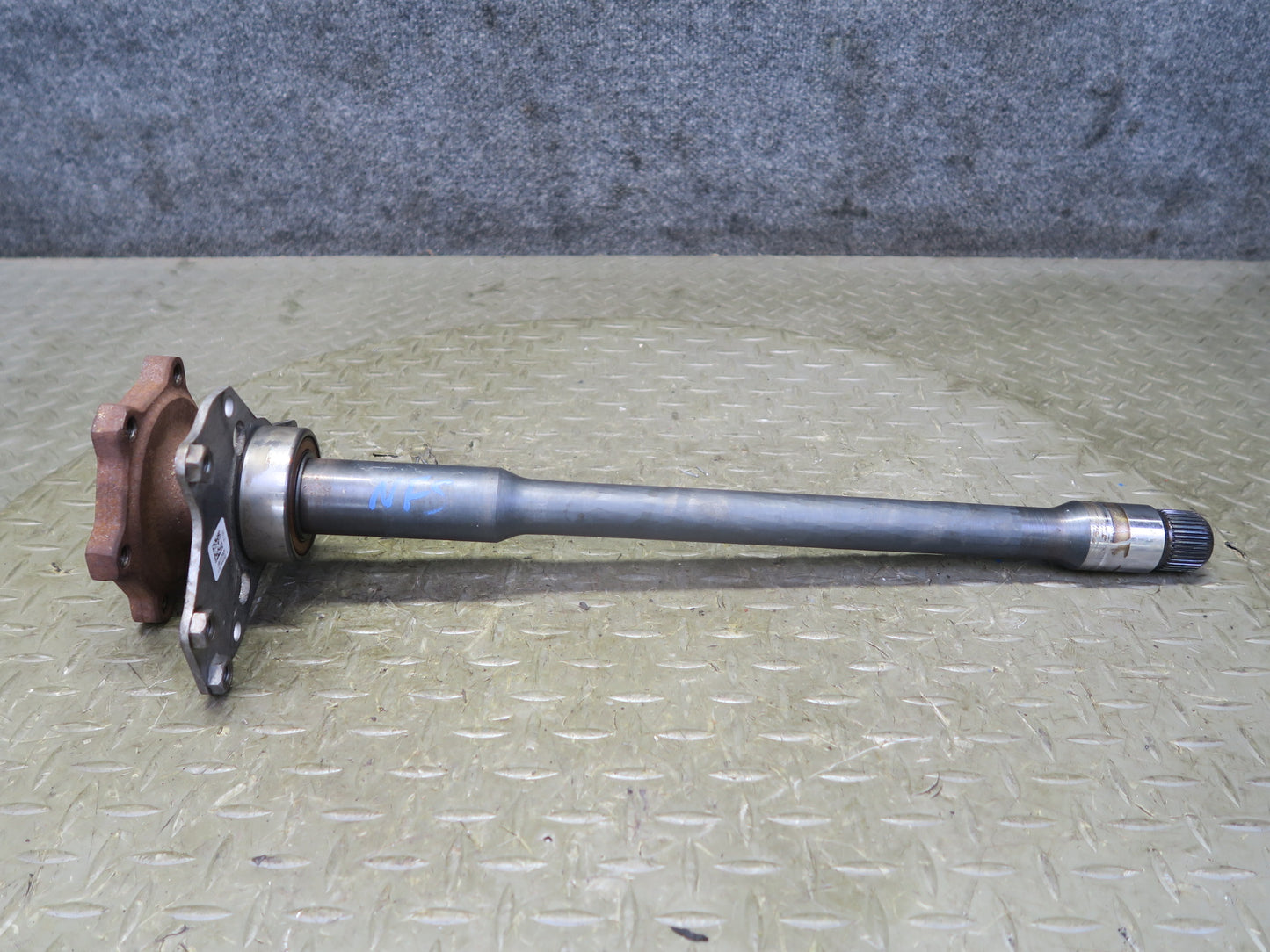 08-12 Audi 8T S5 AWD Front Left Transmission Axle Flange Shaft 81K Miles OEM