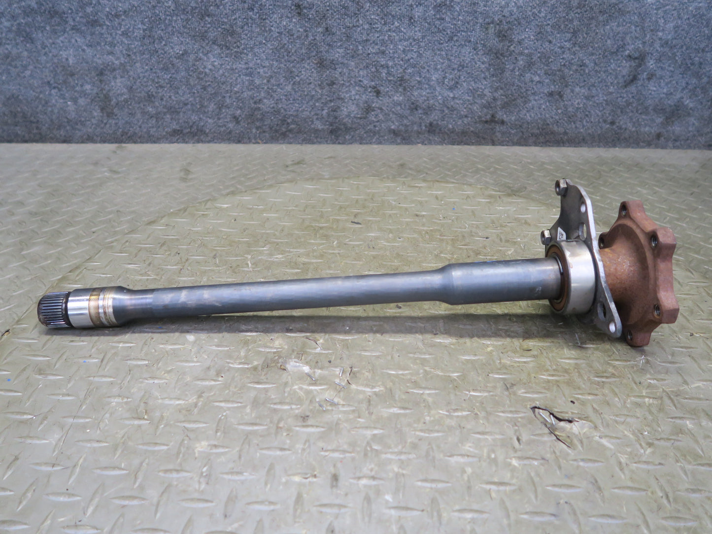 08-12 Audi 8T S5 AWD Front Left Transmission Axle Flange Shaft 81K Miles OEM