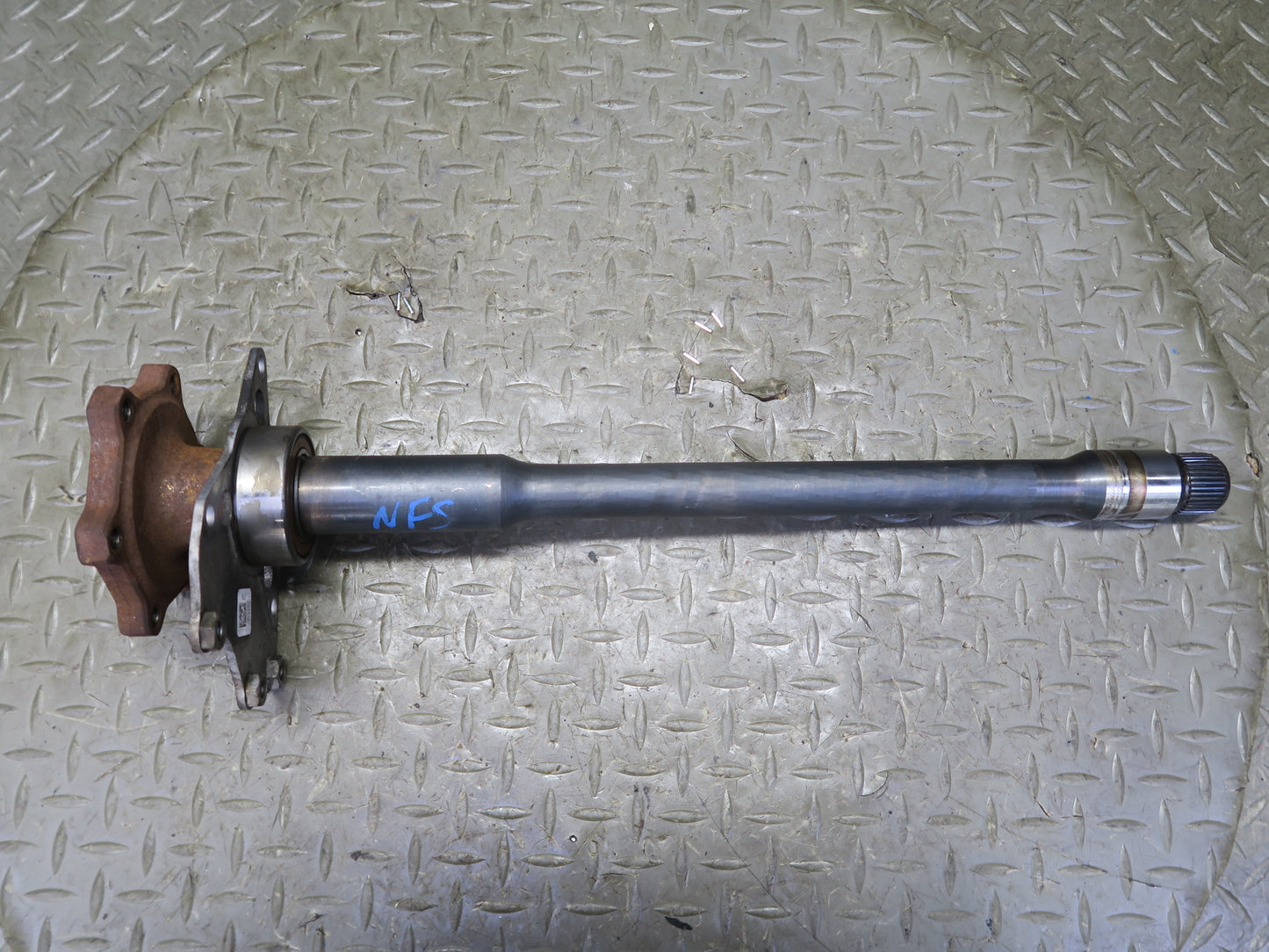 08-12 Audi 8T S5 AWD Front Left Transmission Axle Flange Shaft 81K Miles OEM