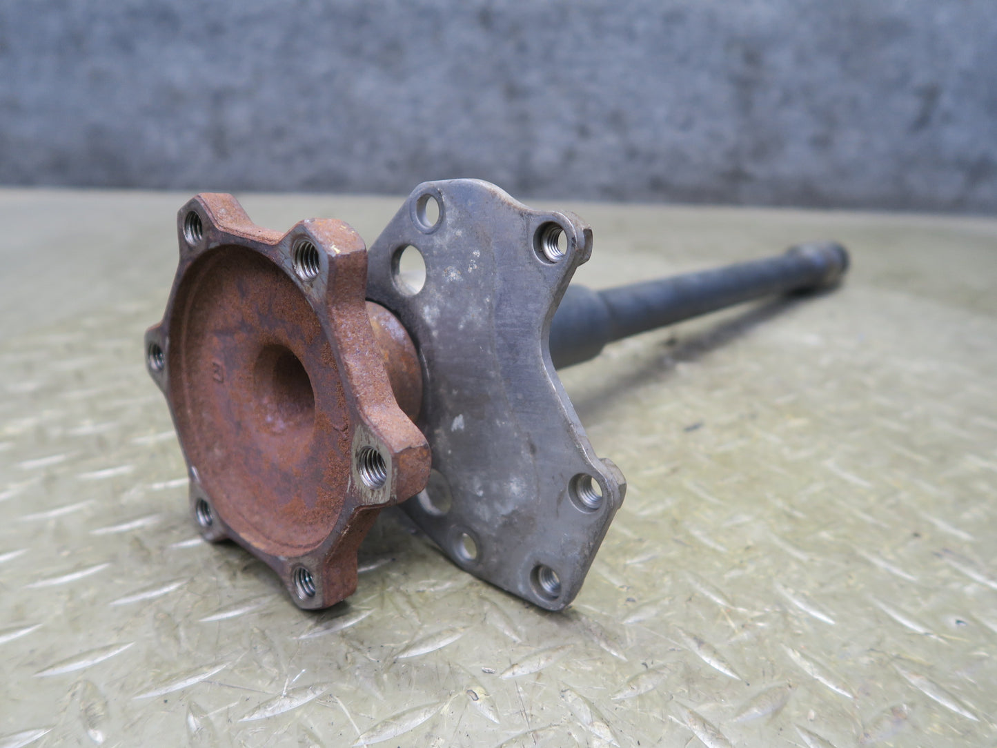 08-12 Audi 8T S5 AWD Front Left Transmission Axle Flange Shaft 81K Miles OEM