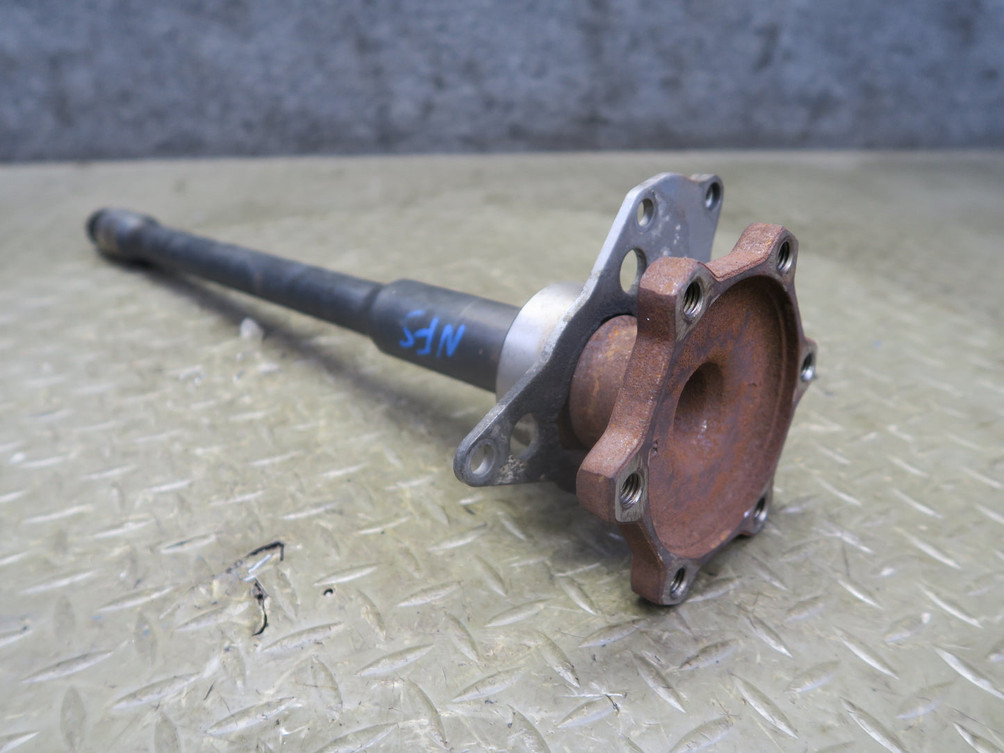 08-12 Audi 8T S5 AWD Front Left Transmission Axle Flange Shaft 81K Miles OEM