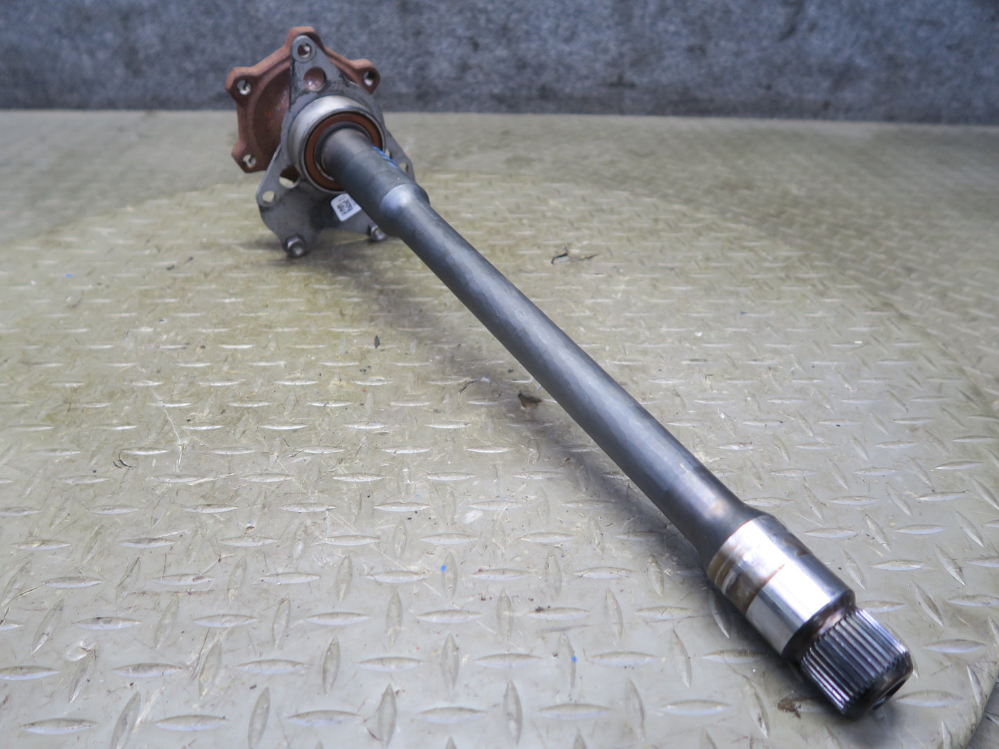 08-12 Audi 8T S5 AWD Front Left Transmission Axle Flange Shaft 81K Miles OEM