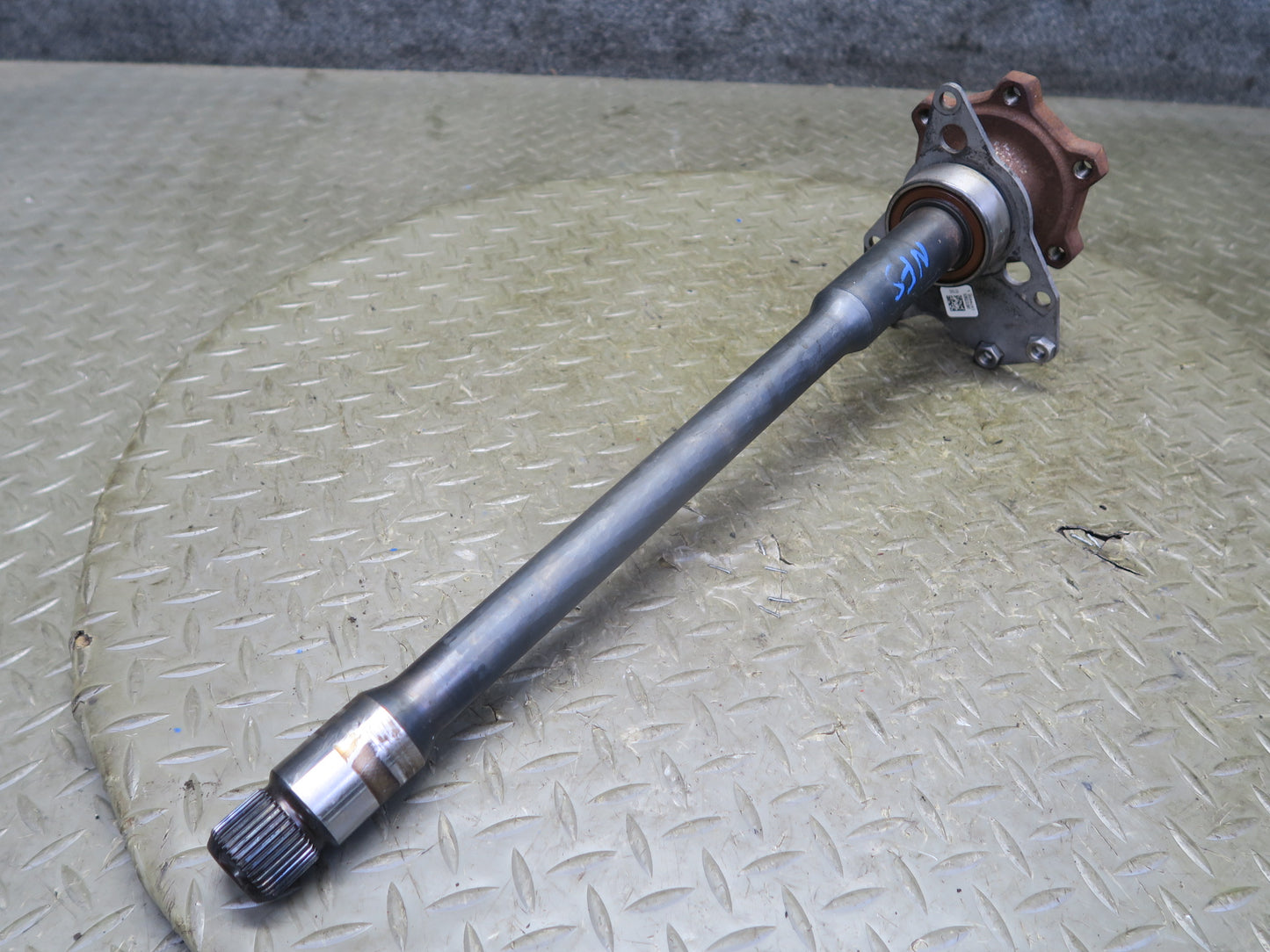 08-12 Audi 8T S5 AWD Front Left Transmission Axle Flange Shaft 81K Miles OEM