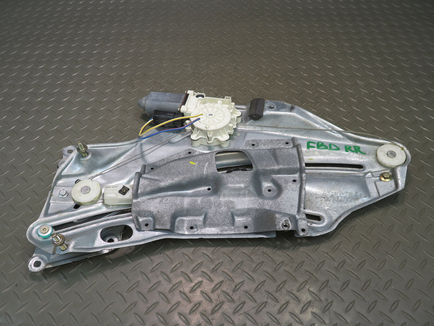 94-99 BMW E36 328iC Convertible Rear Right Quarter Window Regulator w Motor OEM