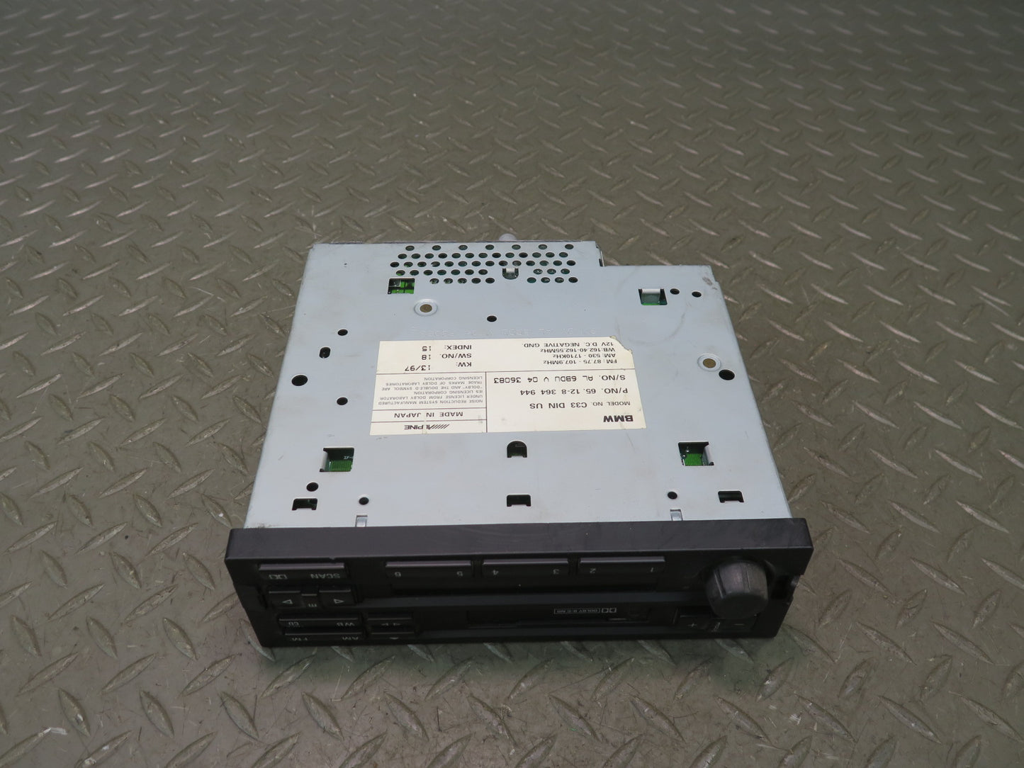 96-99 BMW E36 328iC Car Stereo Radio Cassette Player 8364944 OEM