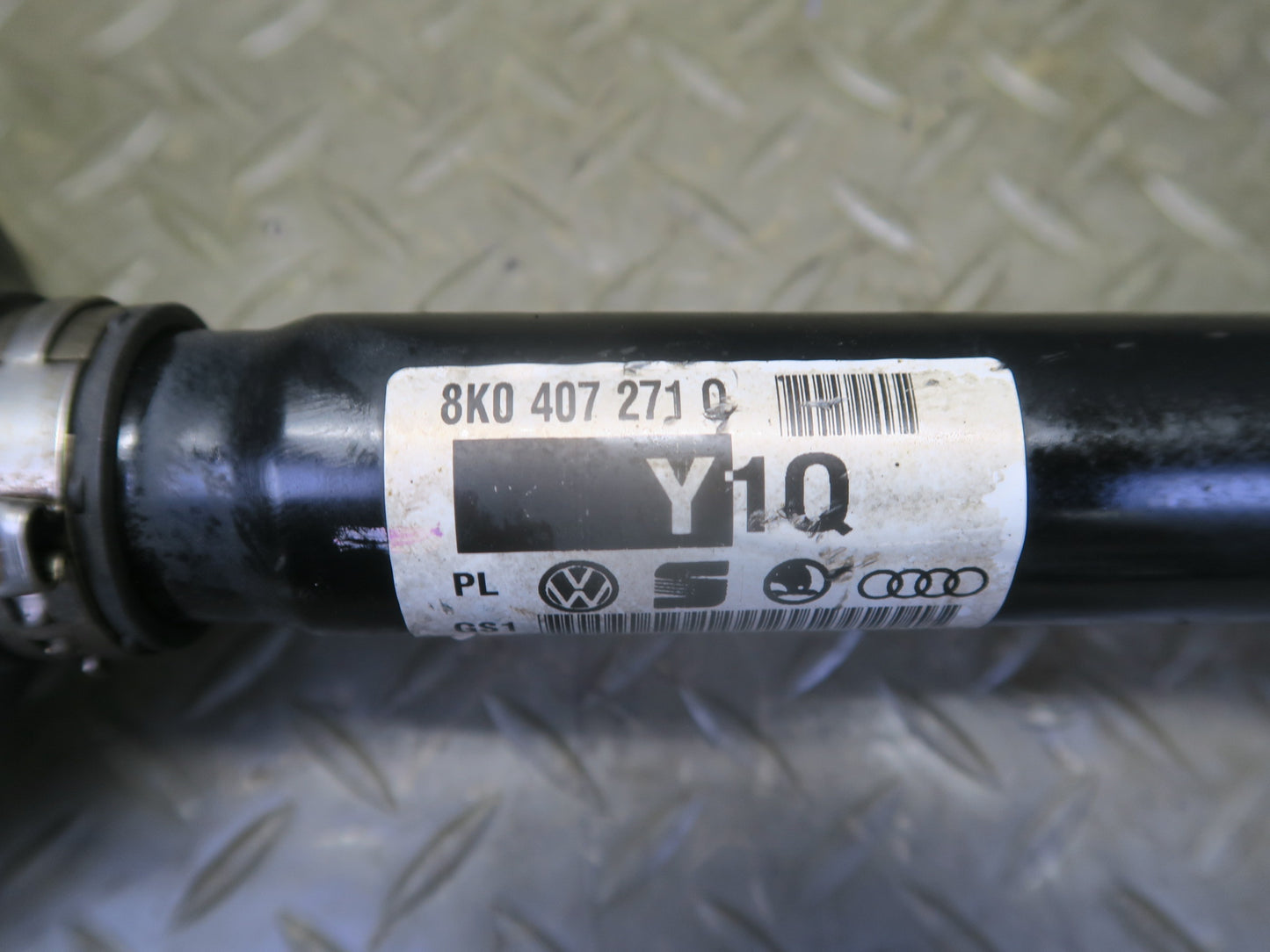 08-17 Audi 8T A5 S5 AWD Front Left Axle Half Shaft 8K0407271Q 81K Miles OEM