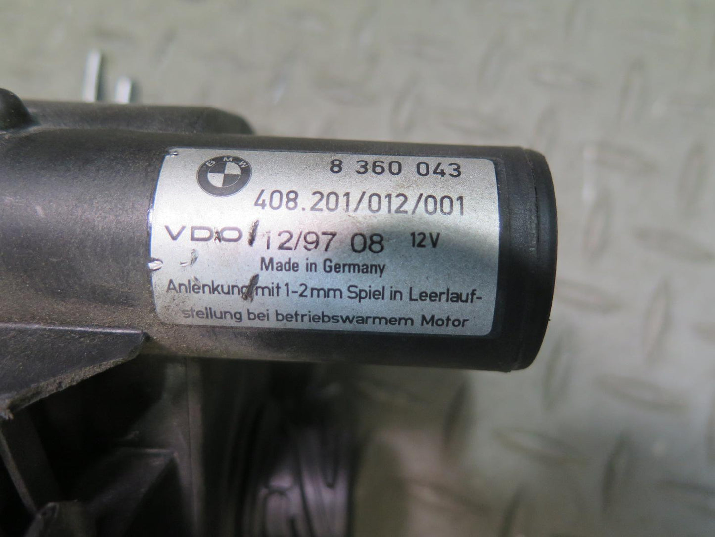 95-99 BMW E36 328iC Cruise Control Actuator Motor 8360043 OEM