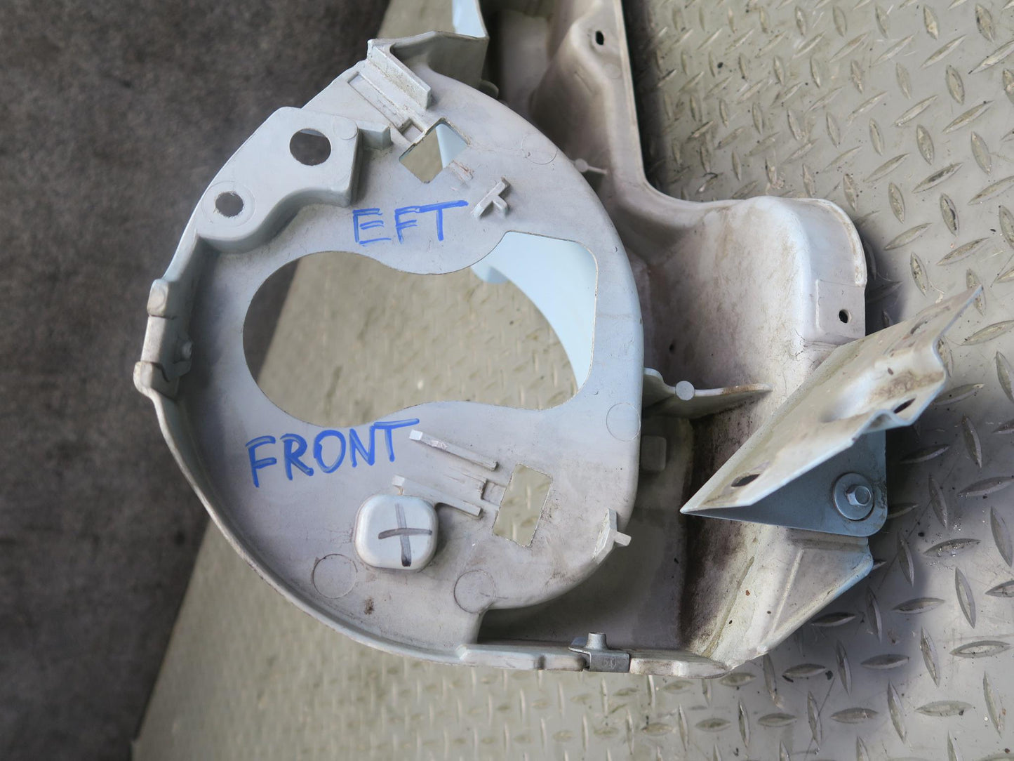 02-05 Ford Thunderbird Front Headlight Mount Bracket Support Bar Panel OEM