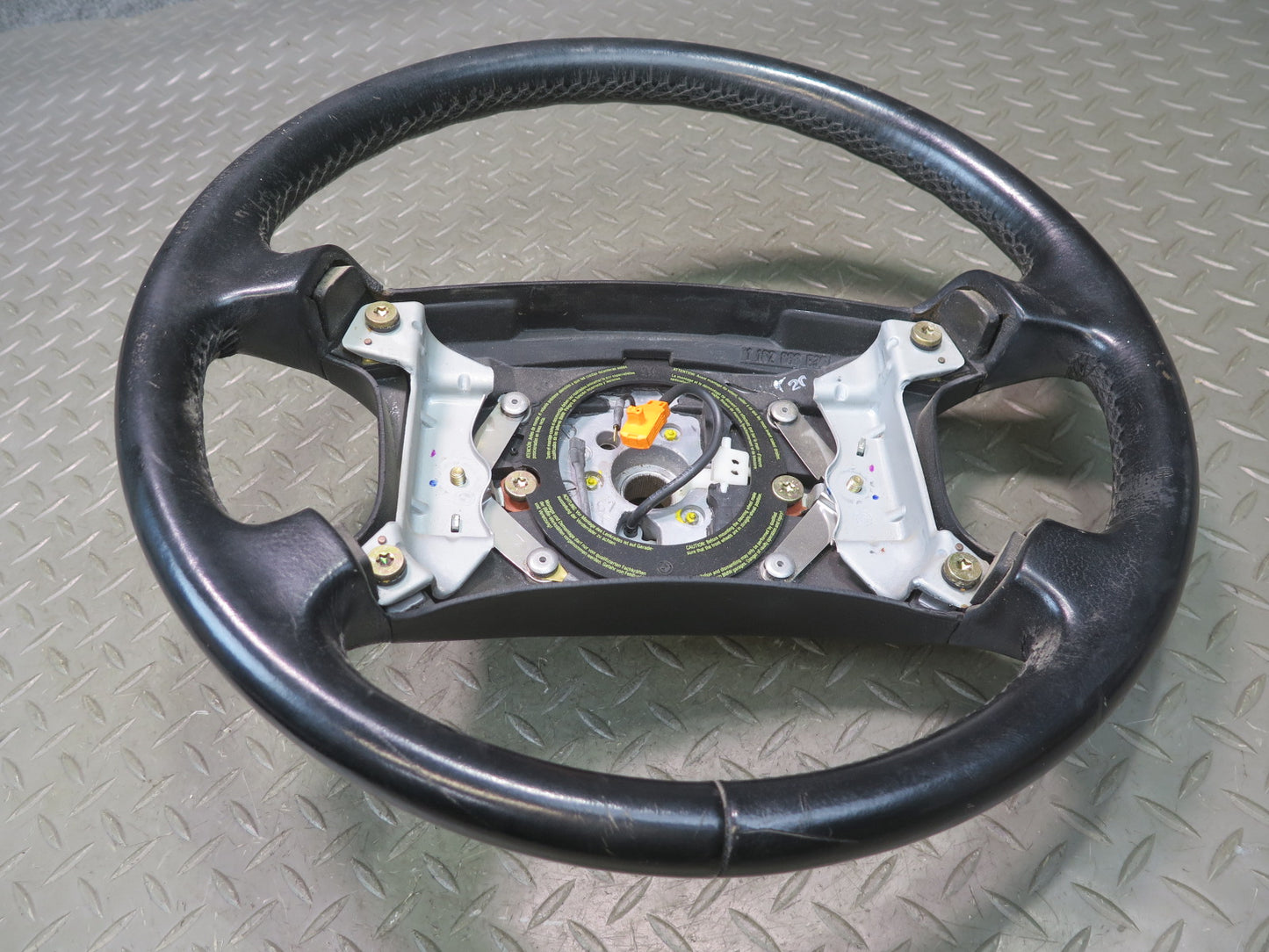 96-97 BMW E36 328iC 4-SPOKE Leather Steering Wheel OEM