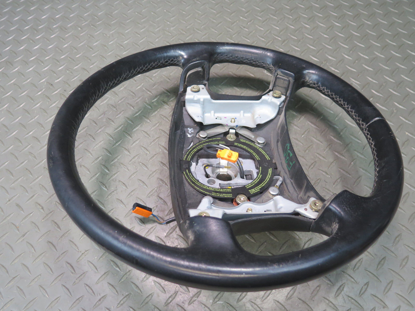 96-97 BMW E36 328iC 4-SPOKE Leather Steering Wheel OEM