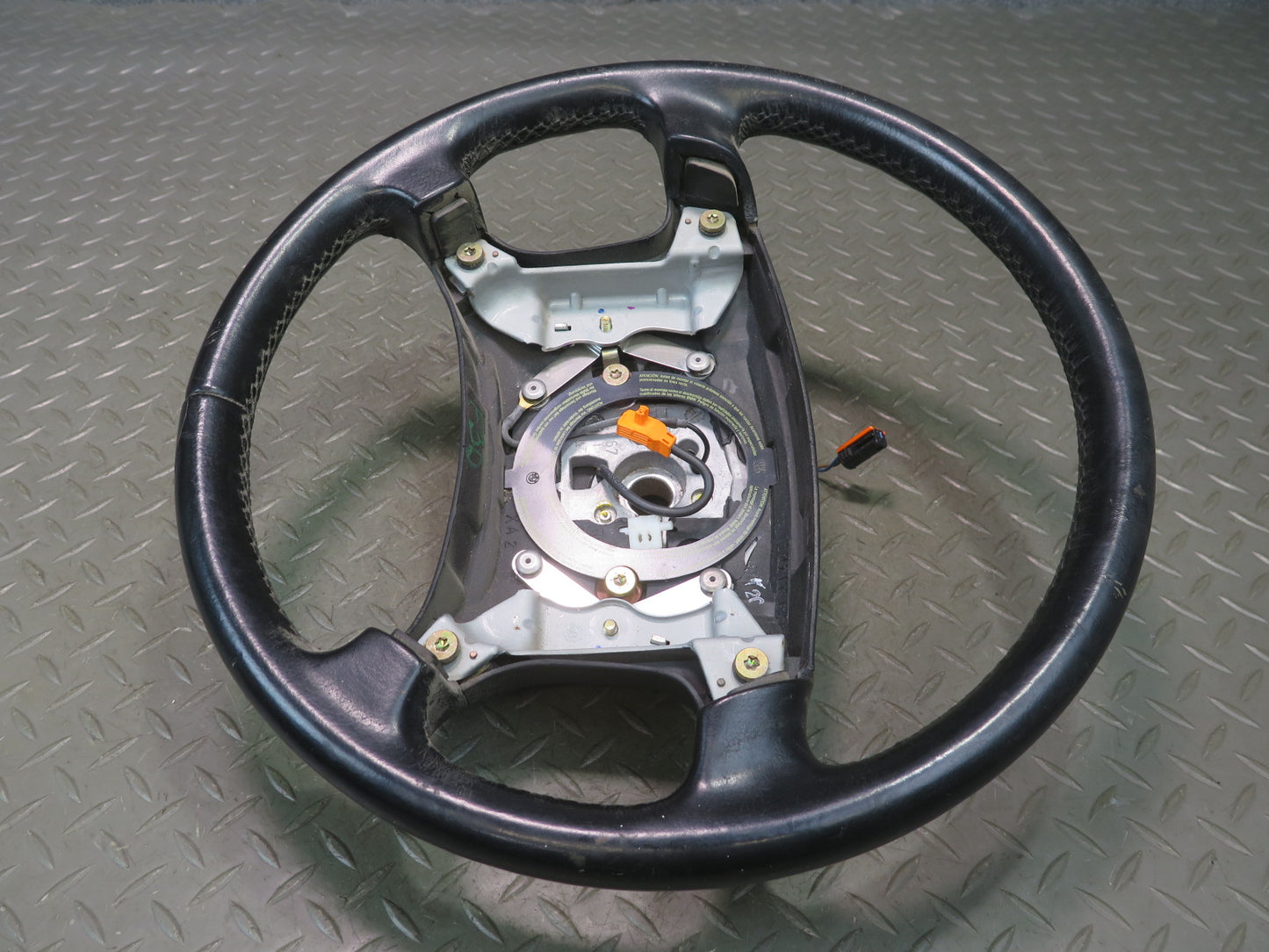 96-97 BMW E36 328iC 4-SPOKE Leather Steering Wheel OEM