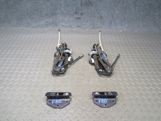 94-99 BMW E36 325iC 328iC Convertible TOP Roof Lock Latch Base Plate Set OEM