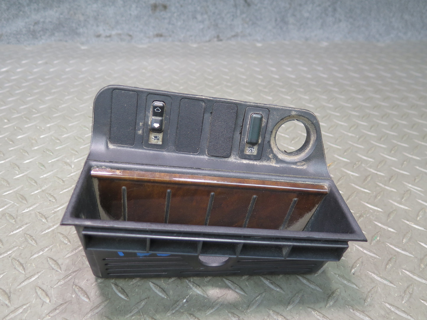 94-99 BMW E36 Convertible Console Storage TOP Roof ASC Switch Panel OEM