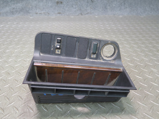94-99 BMW E36 Convertible Console Storage TOP Roof ASC Switch Panel OEM