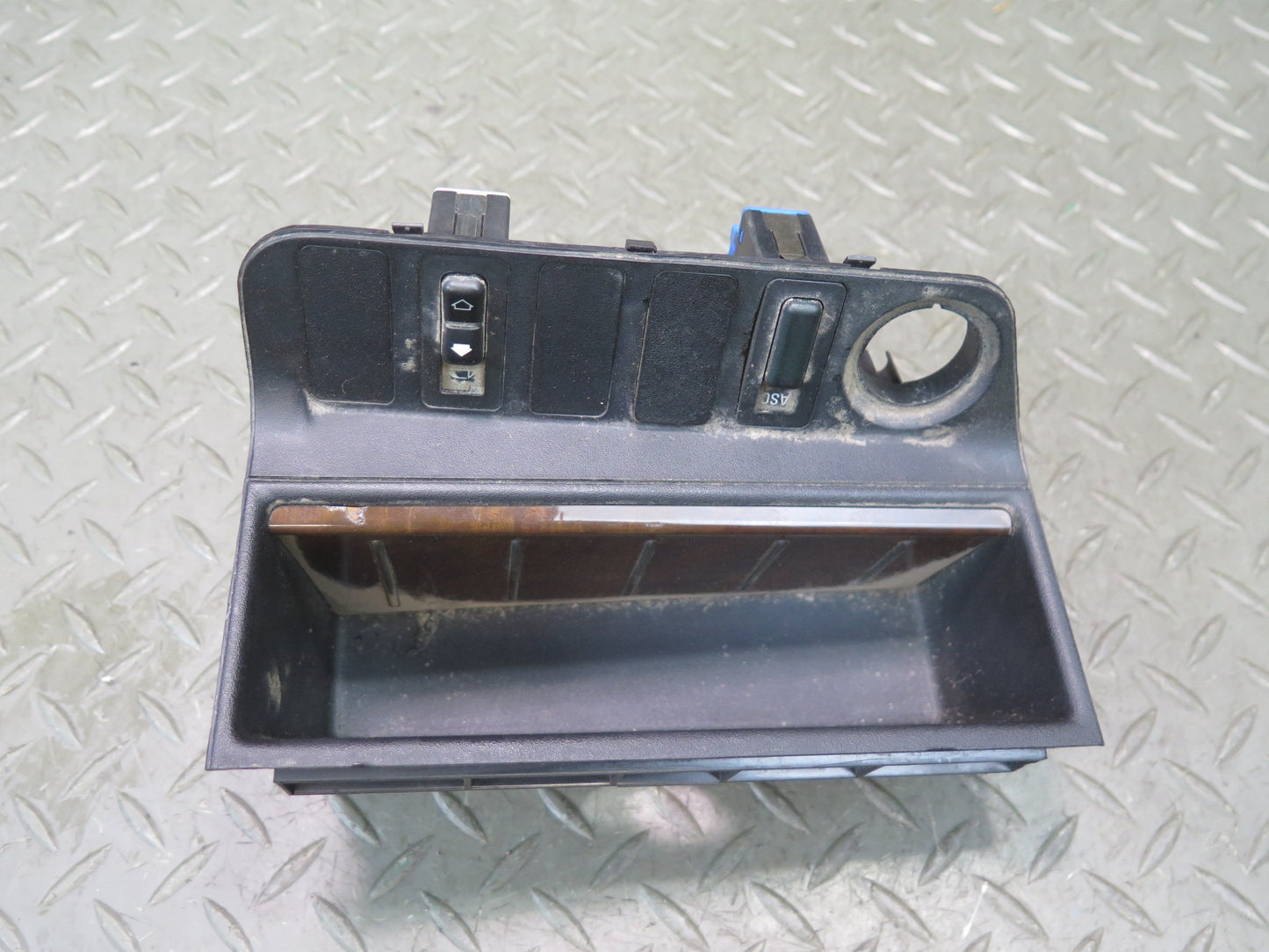 94-99 BMW E36 Convertible Console Storage TOP Roof ASC Switch Panel OEM