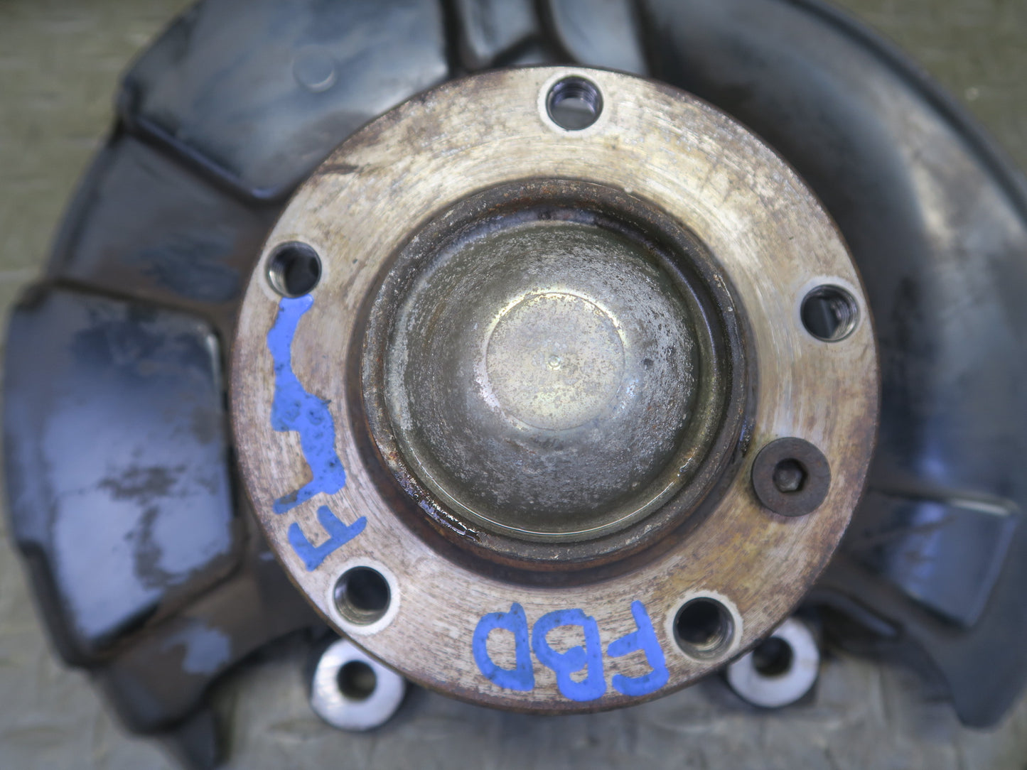 94-99 BMW E36 328iC Front Left Spindle Knuckle Wheel Hub Bearing OEM