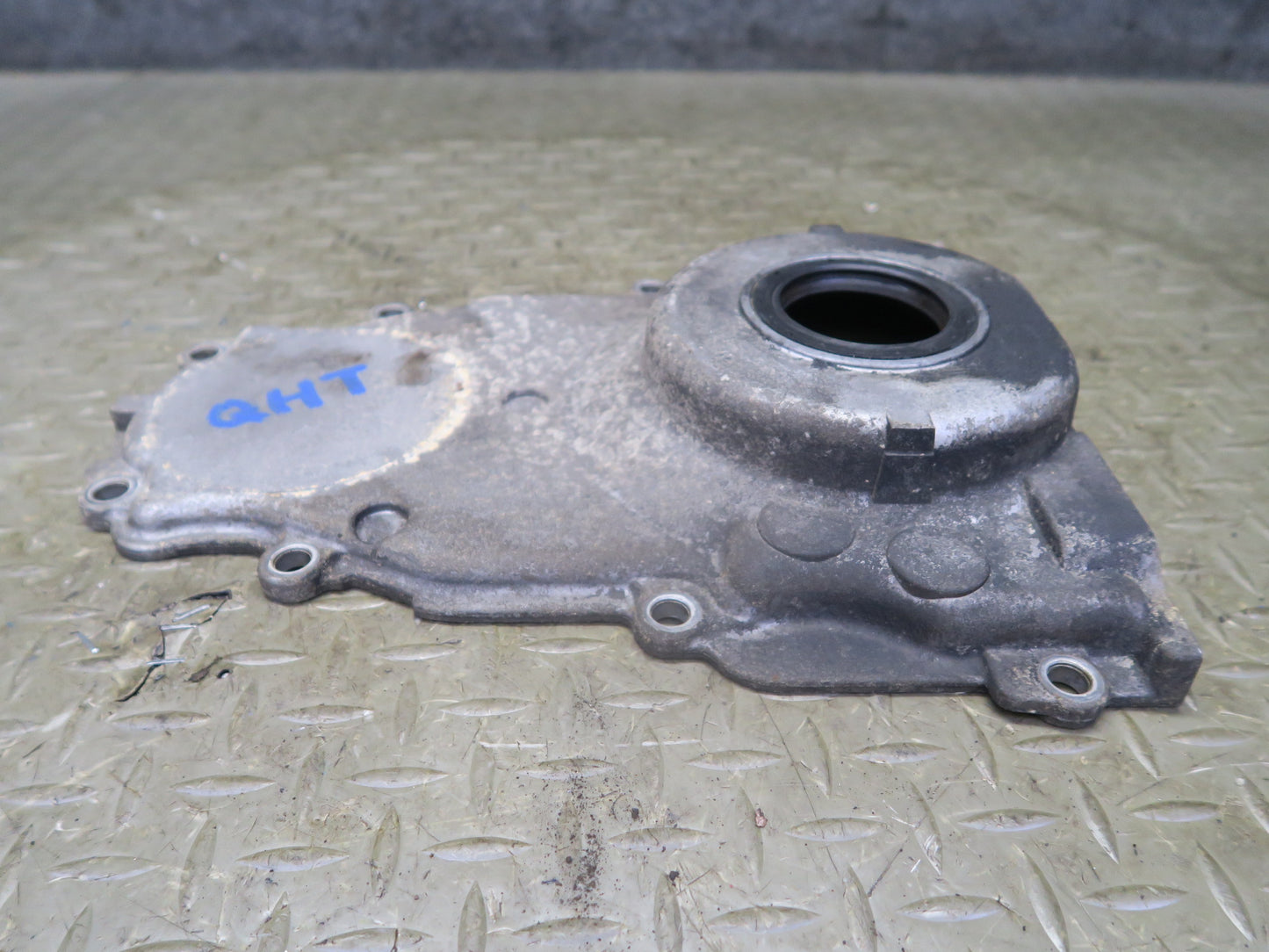 2003-2007 Hummer H2 6.0L Front Engine Motor Timing Plate Cover 12556623