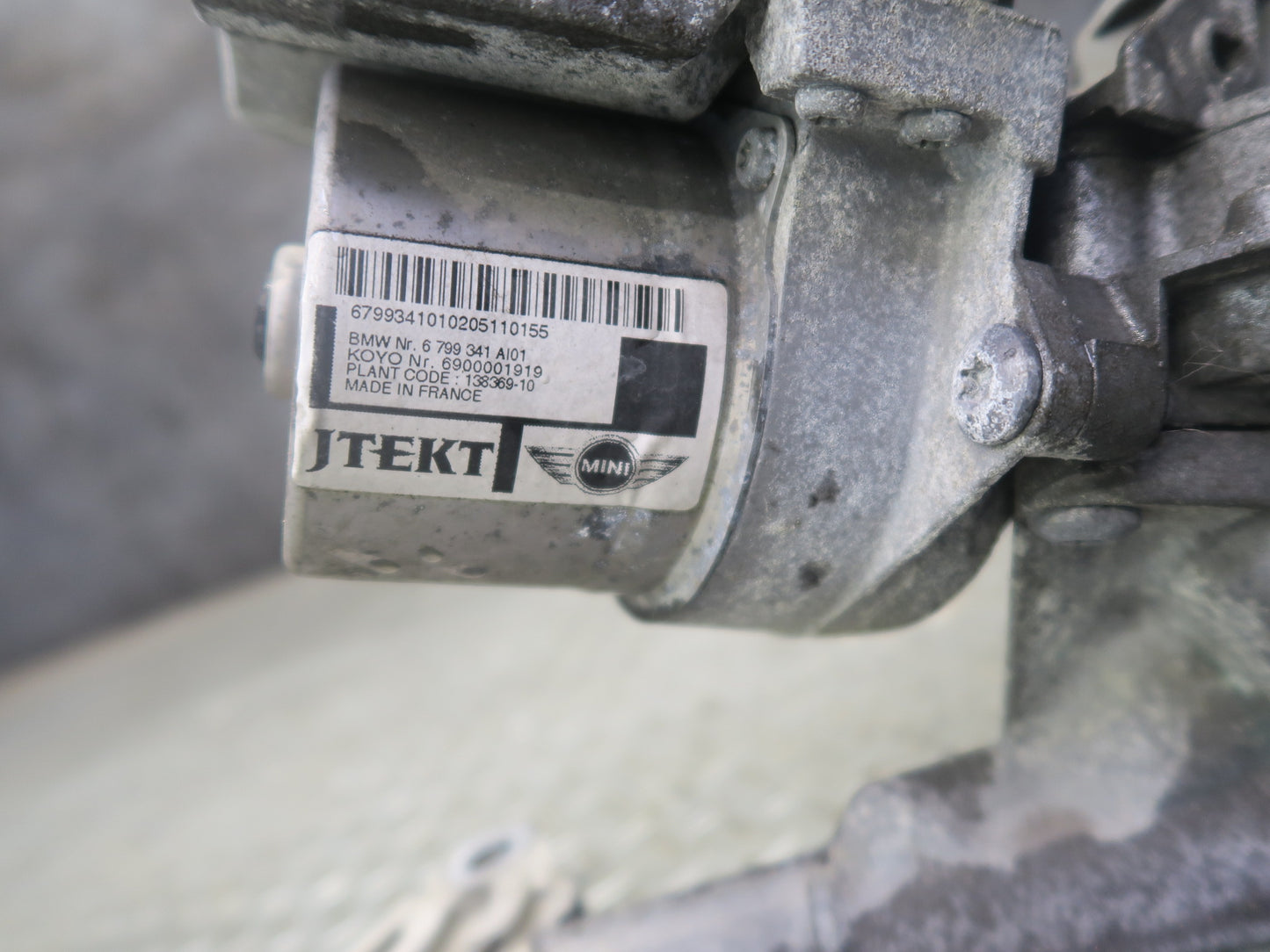 07-15 Mini R56 R58 R59 R57 Electric Steering Gear Rack & Pinion 104K Miles OEM