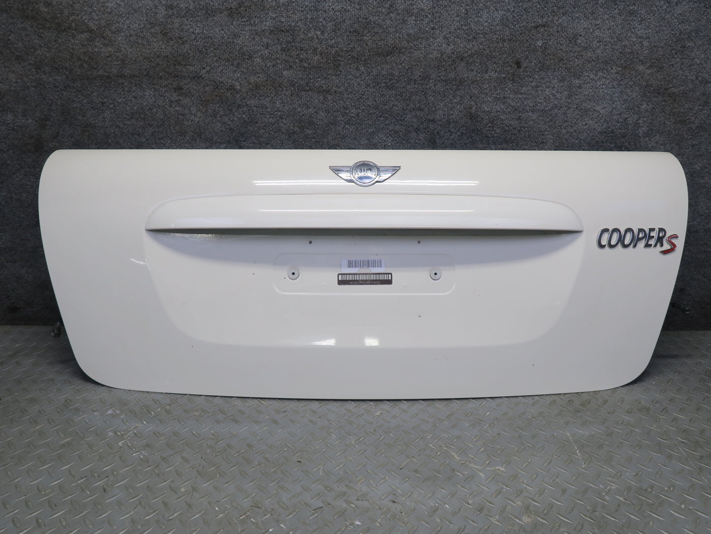 09-15 Mini R57 Convertible Rear Trunk Lid Liftgate Tailgate Hatch White OEM
