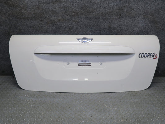 09-15 Mini R57 Convertible Rear Trunk Lid Liftgate Tailgate Hatch White OEM
