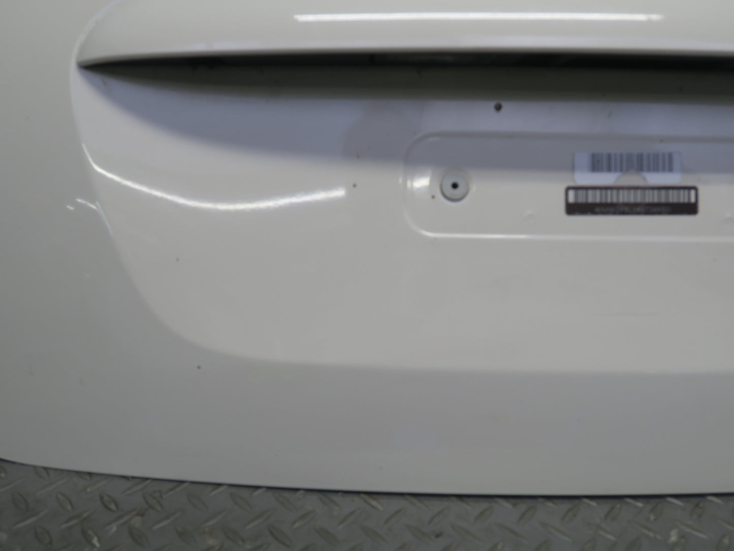 09-15 Mini R57 Convertible Rear Trunk Lid Liftgate Tailgate Hatch White OEM
