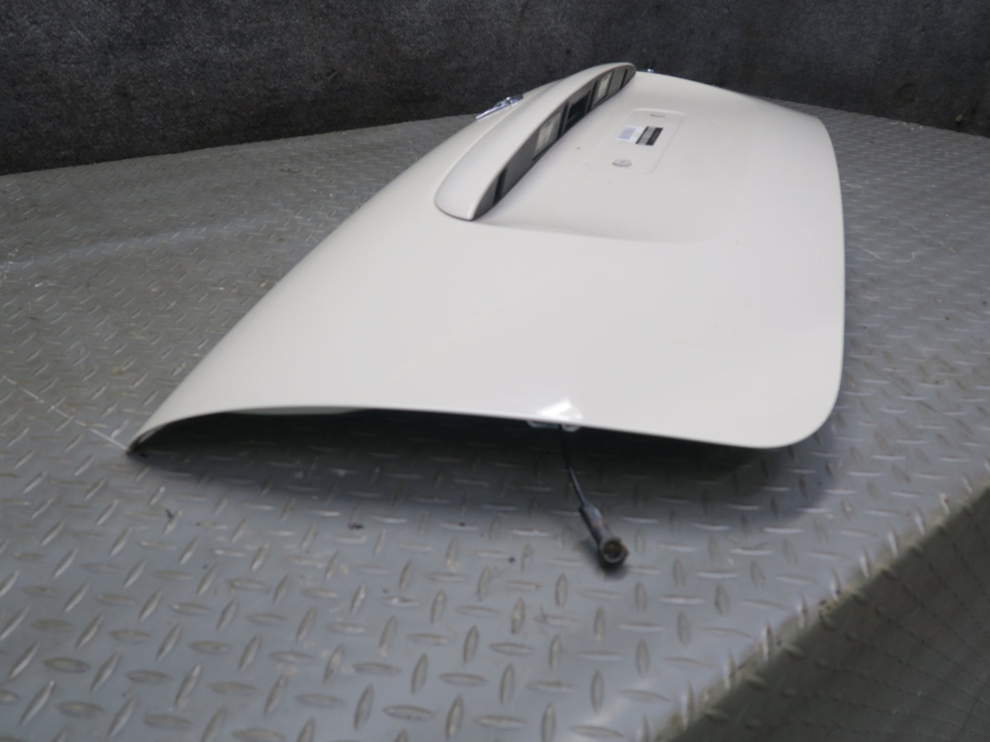 09-15 Mini R57 Convertible Rear Trunk Lid Liftgate Tailgate Hatch White OEM
