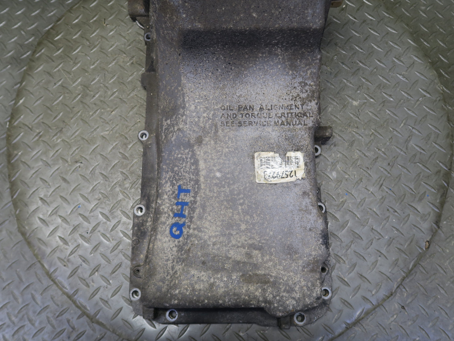 2003-2007 Hummer H2 6.0L Engine Motor Lower Oil Pan 12579273
