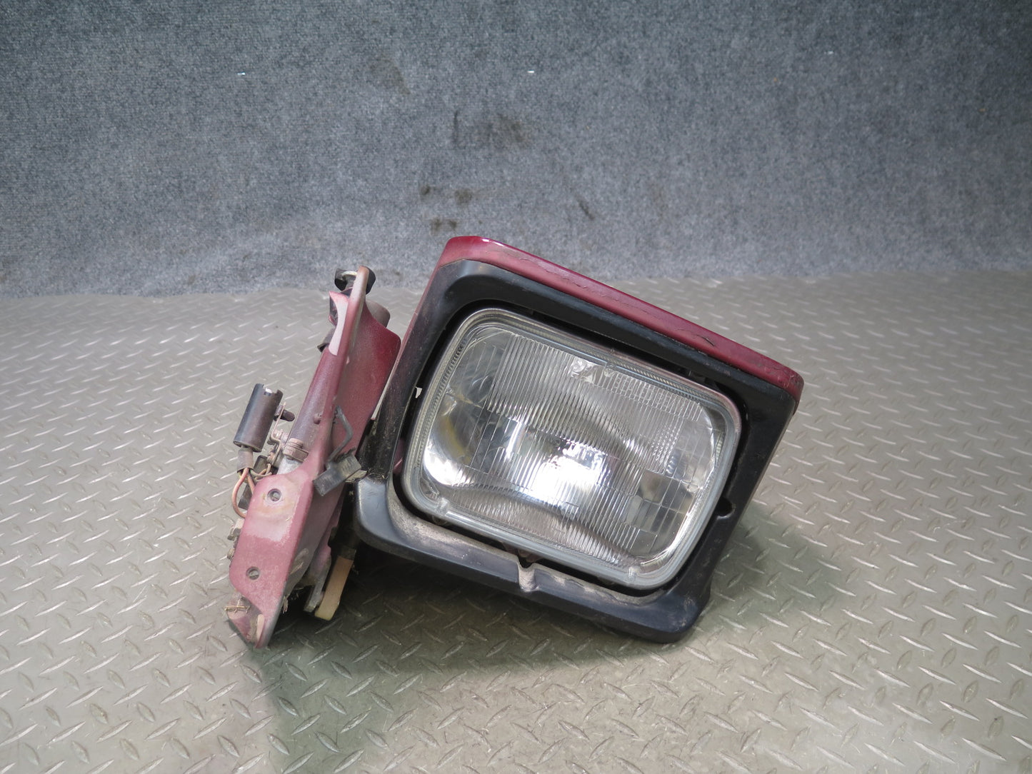 86-87 Toyota Supra MA70L Front Left Headlight POP UP Lamp w Cover & Motor OEM