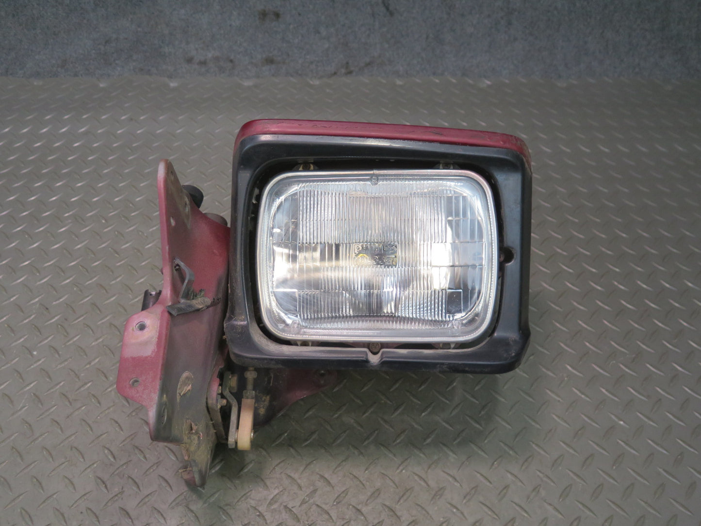 86-87 Toyota Supra MA70L Front Left Headlight POP UP Lamp w Cover & Motor OEM