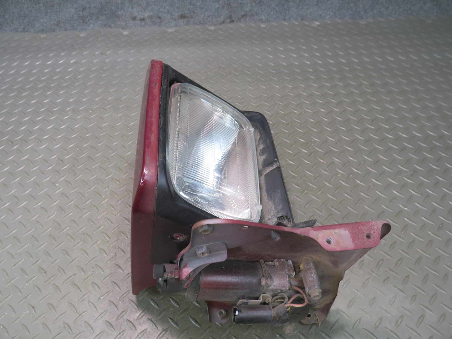 86-87 Toyota Supra MA70L Front Left Headlight POP UP Lamp w Cover & Motor OEM