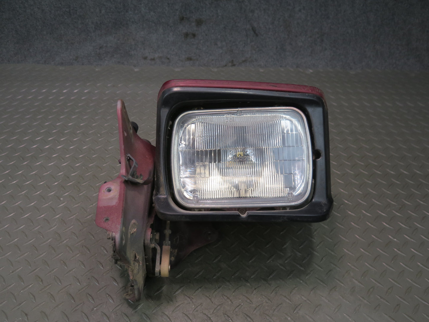 86-87 Toyota Supra MA70L Front Left Headlight POP UP Lamp w Cover & Motor OEM