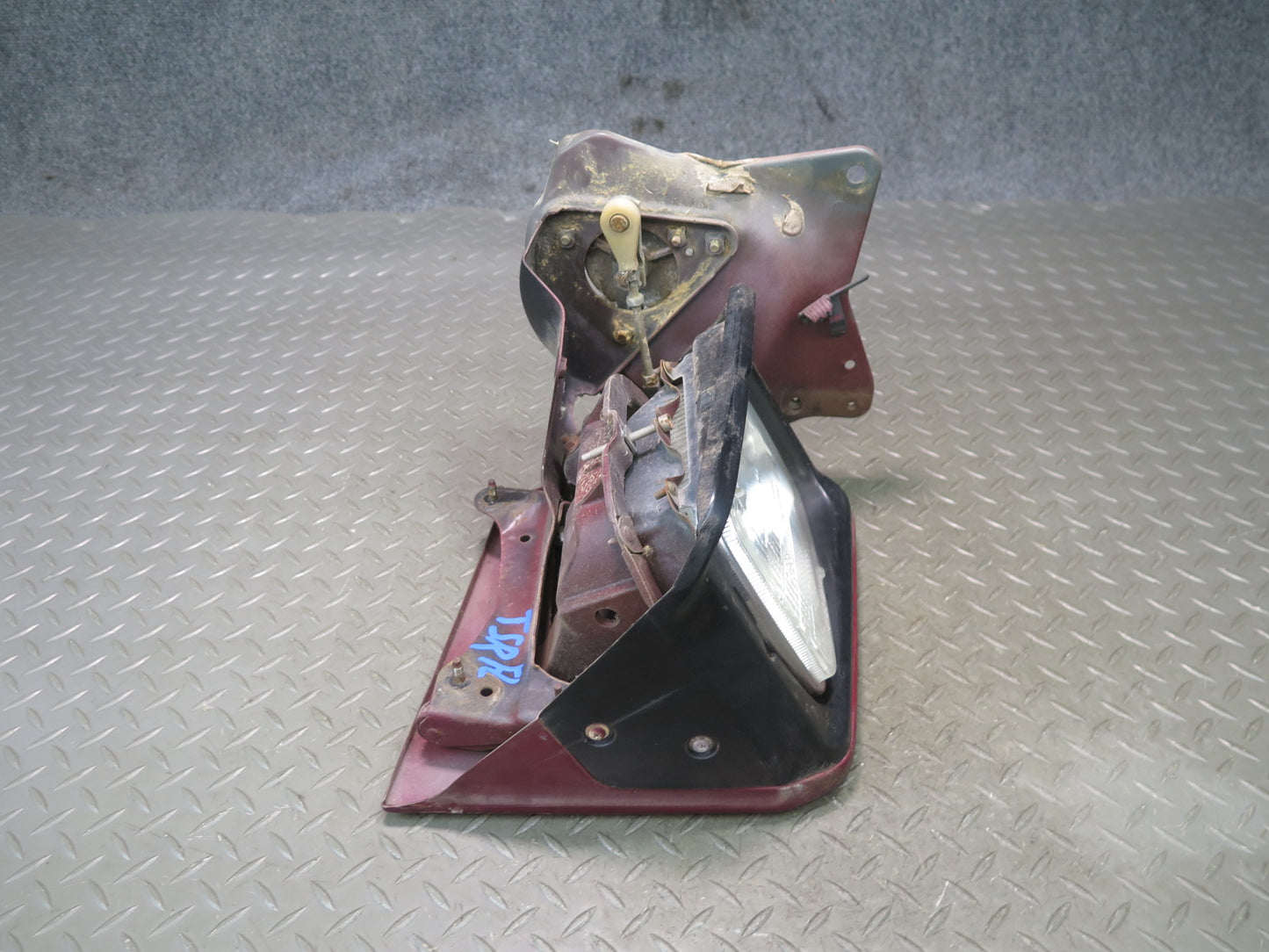 86-87 Toyota Supra MA70L Front Left Headlight POP UP Lamp w Cover & Motor OEM