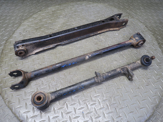 86-92 Toyota Supra MA70L Set of 3 Rear Left Suspension Control Arm OEM