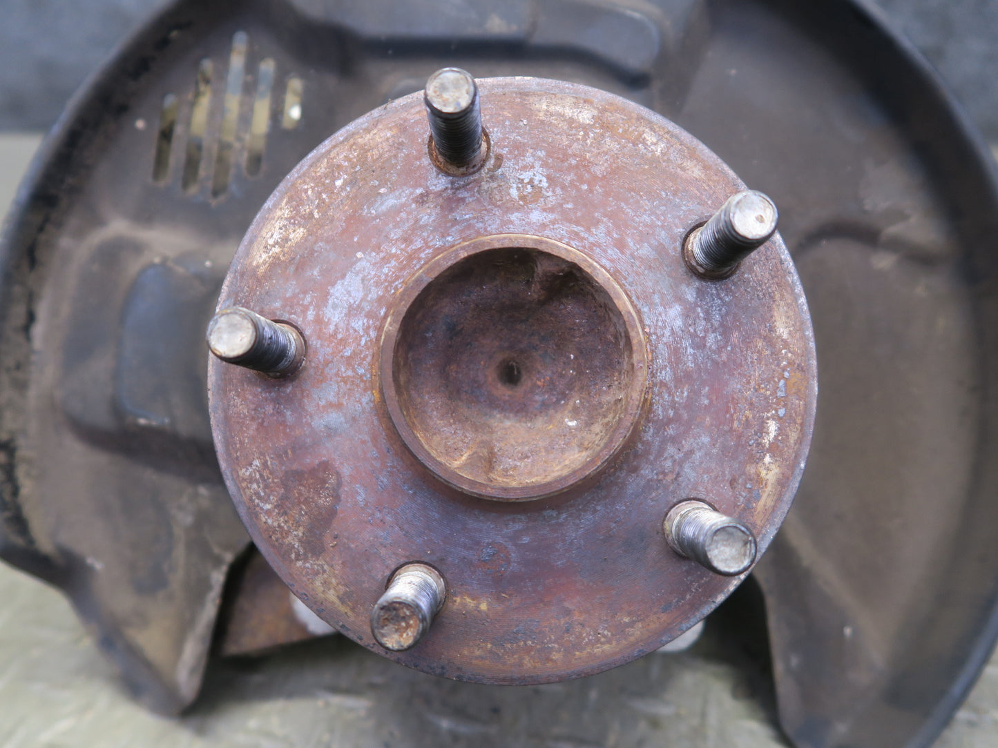 86-88 Toyota Supra MA70L Front Left Spindle Knuckle Wheel Hub Bearing OEM