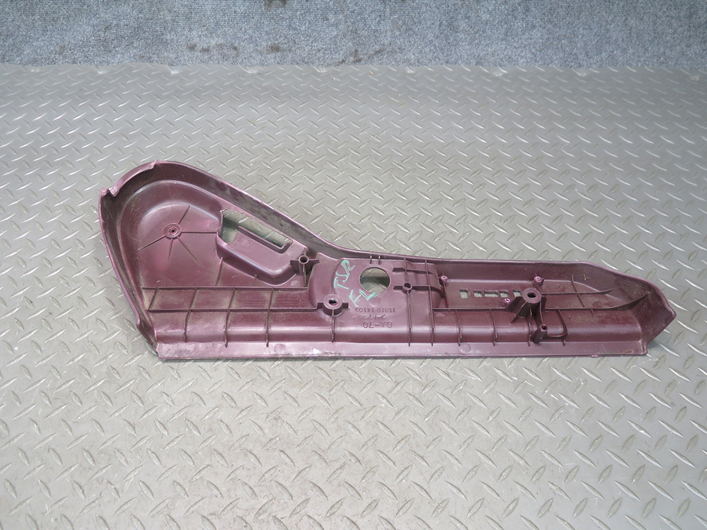 86-88 Toyota Supra MA70L Front Left Seat Trim Cover Panel OEM