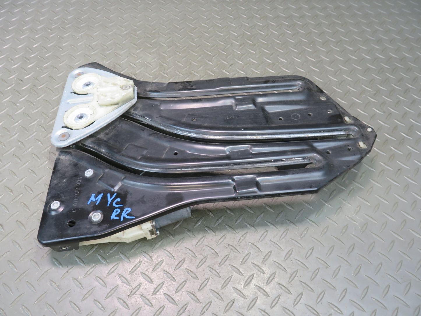 09-15 Mini Cooper R57 Convertible Rear Right Window Regulator w Motor OEM